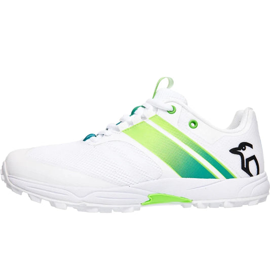 Kookaburra Pro 2.0 Rubber White/Lime Cricket Shoes