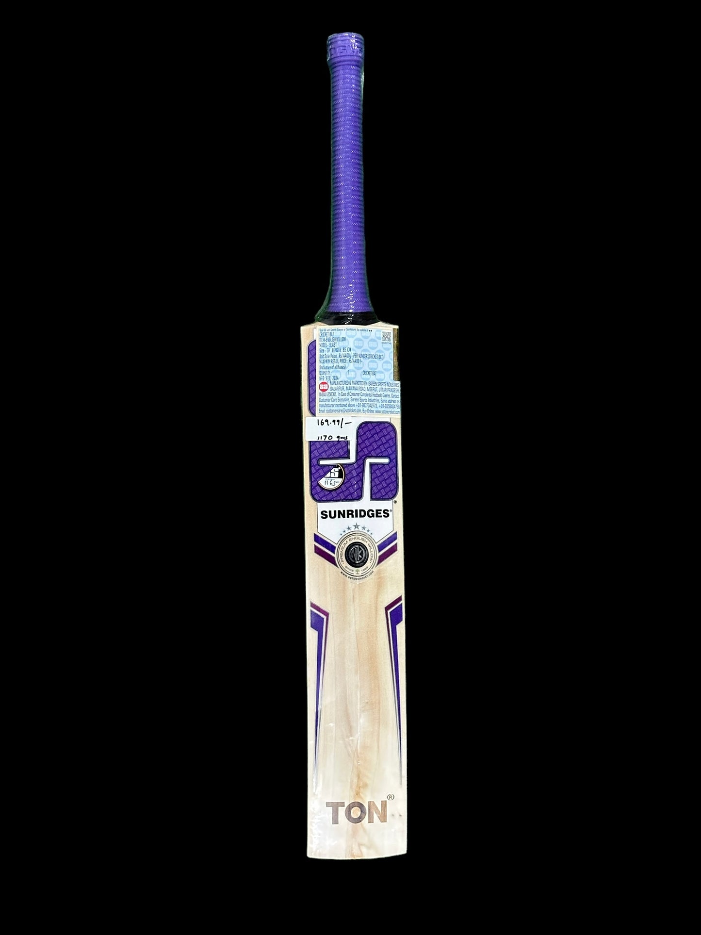 SS Blast English Willow Cricket Bat