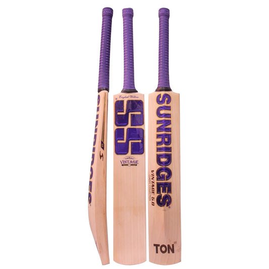 SS Vintage 5.0 English Willow Cricket Bat - SH