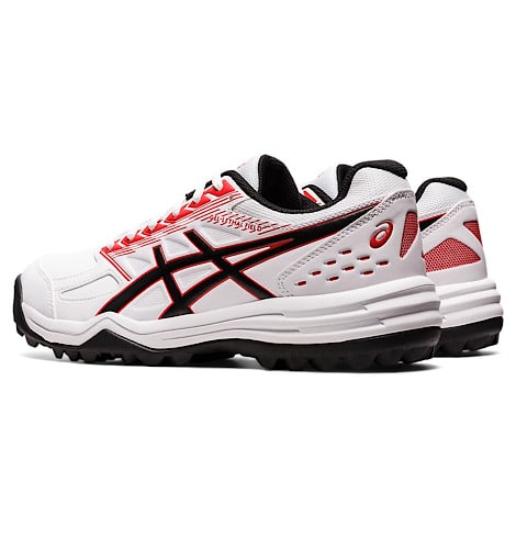 Asics Gel Lethal Field Shoes (White/Classic Red)