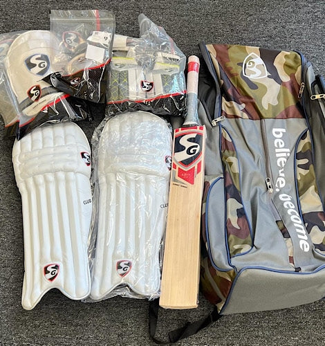 SG Premium Kashmir Willow Cricket Kit