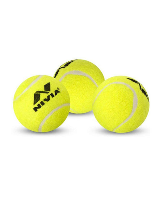 Nivia - Yellow Cricket Tennis Ball